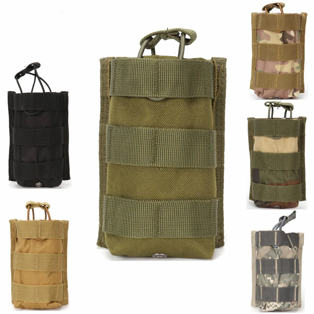 

Tactical Single Pistol Magazine Pouch Military Hunting Accessories Open Top Bag For M4 M16 5.56 .223 Nylon Hunting Bag on sale