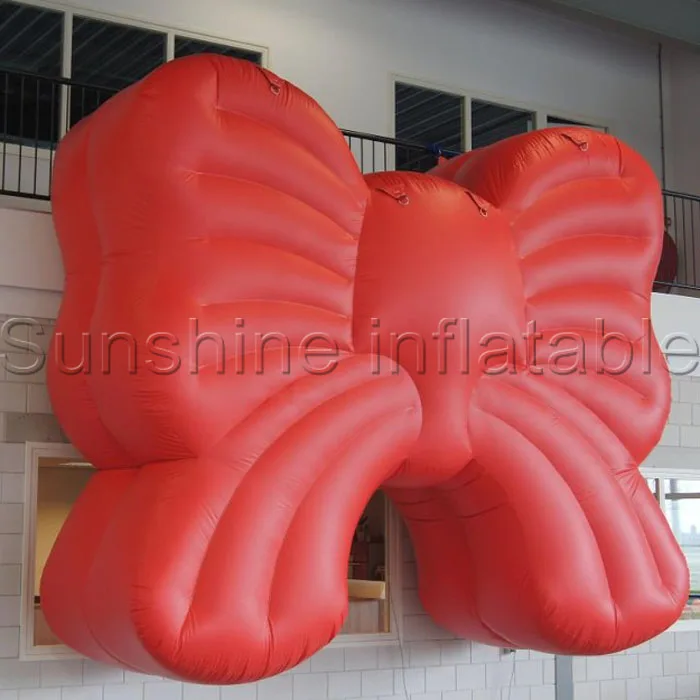 

New popular giant red inflatable bow tie model for party decoration