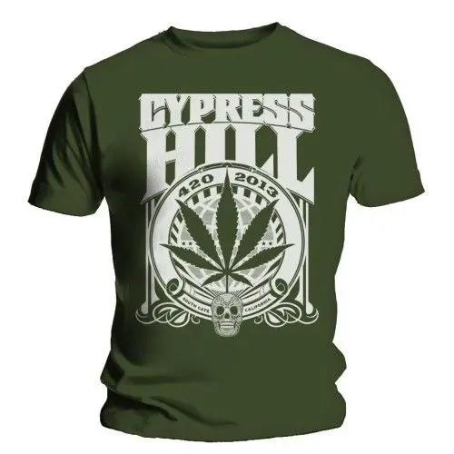 Cypress Hill &quot1067 см 5113 Футболка-Nuevo Y официальный | Мужская одежда