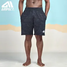 Aimpact повседневные шорты для мужчин, дышащие эластичные быстросохнущие спортивные мужские шорты для активного фитнеса, тренировок, тренировок, AM2064