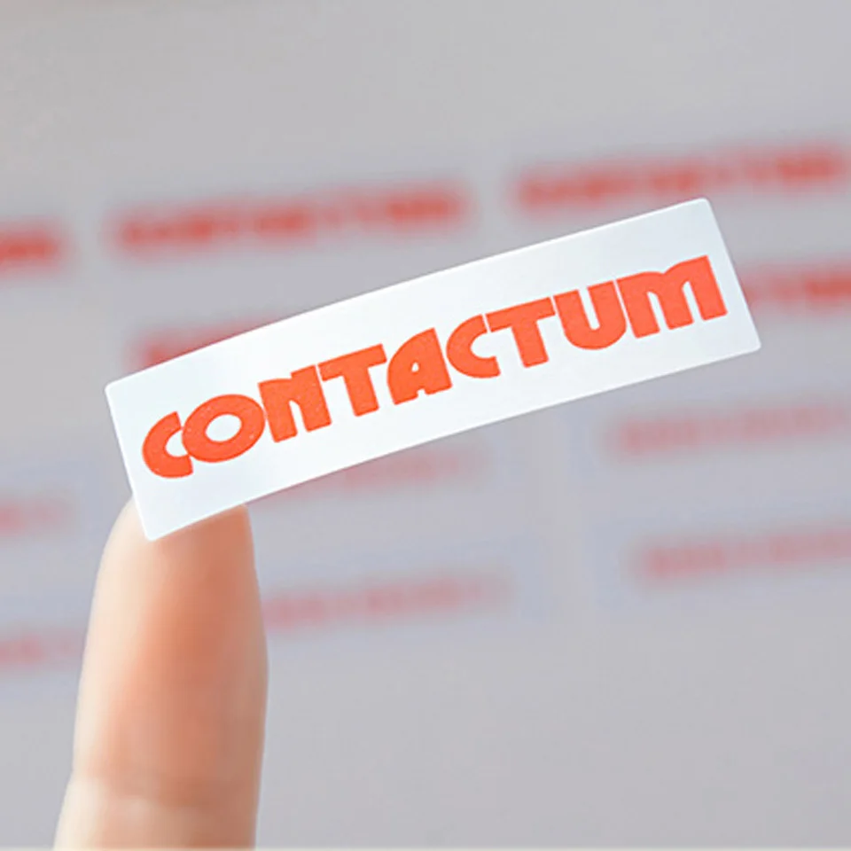 Brand printed geunine outdoor vinyl stickers waterproof ...