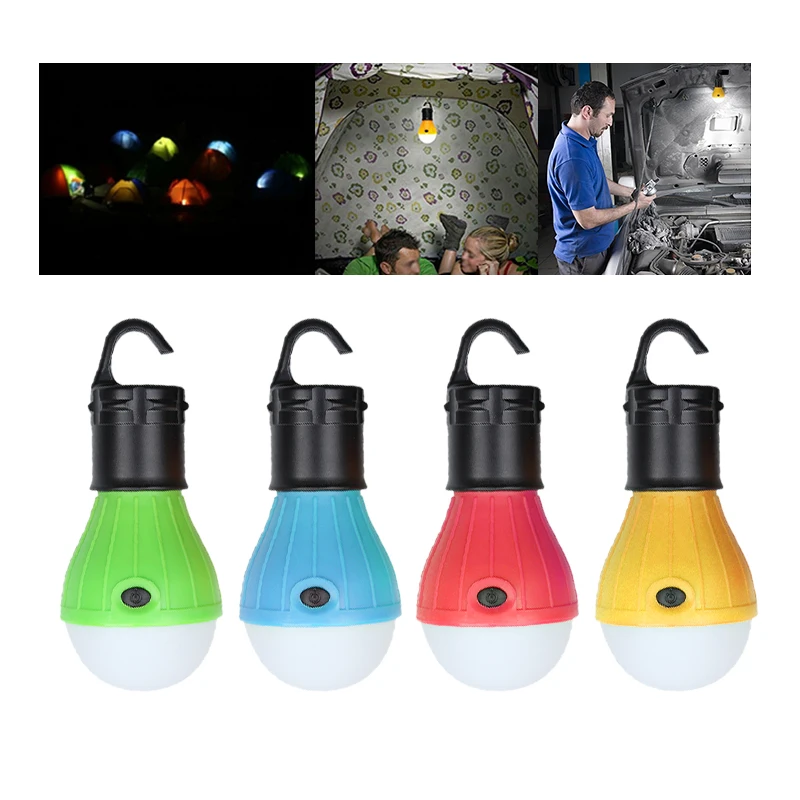 

3 LEDs Car Decorative lights Hanging Light Outdoor Camping Tent Adventure Lanters Lamp LED Light Hunting hut Garden Lamp Bulb