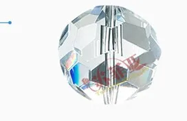 20 meters Chandelier Crystal Strand Strand Glass Crystal Bead Festival decoration Rings