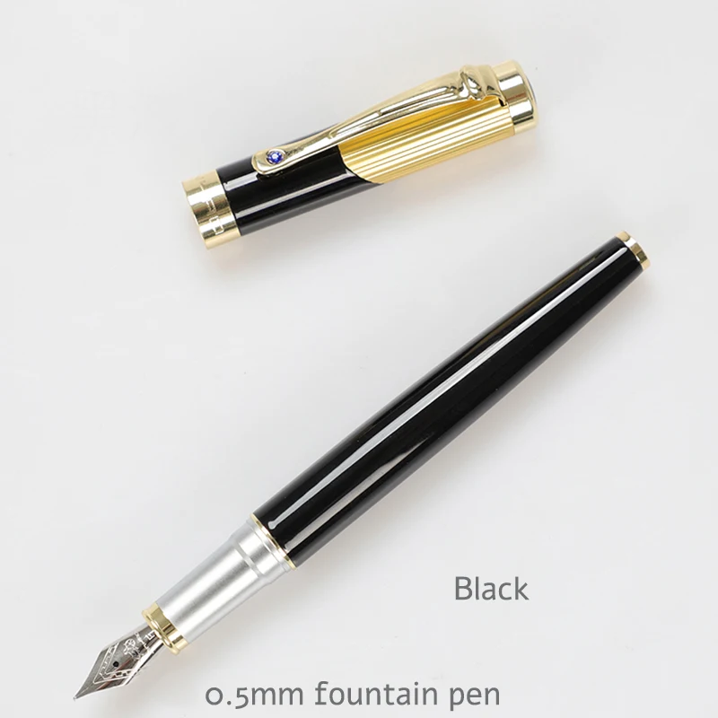 Jinhao9009 перьевая ручка Caneta Dolma Kalem Pluma Fuente Caligraphy Роскошные чернила Vulpen канцелярские принадлежности, подарок Platinum опрятный