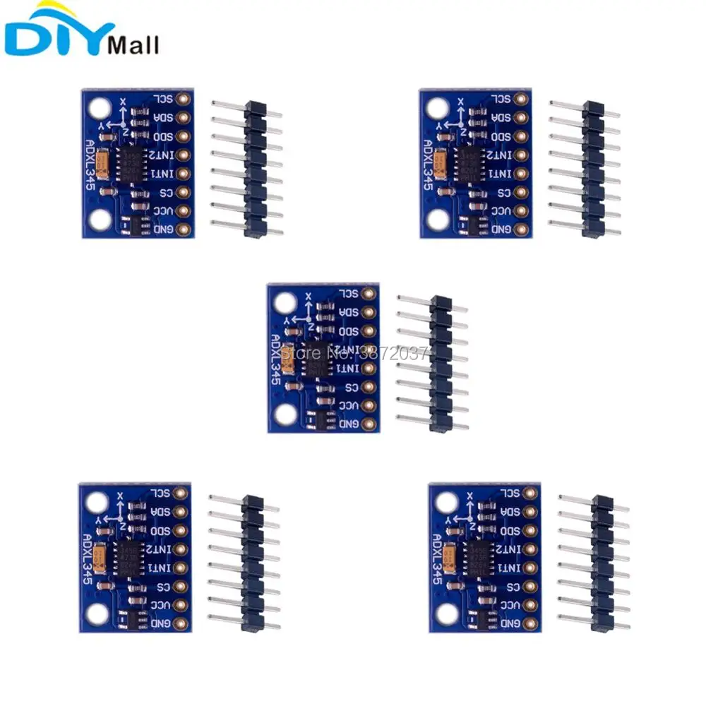 AD ADXL345 3-Axis Accelerometer Tilt Sensor GY-345 Board with I2C//SPI Arduino Pi