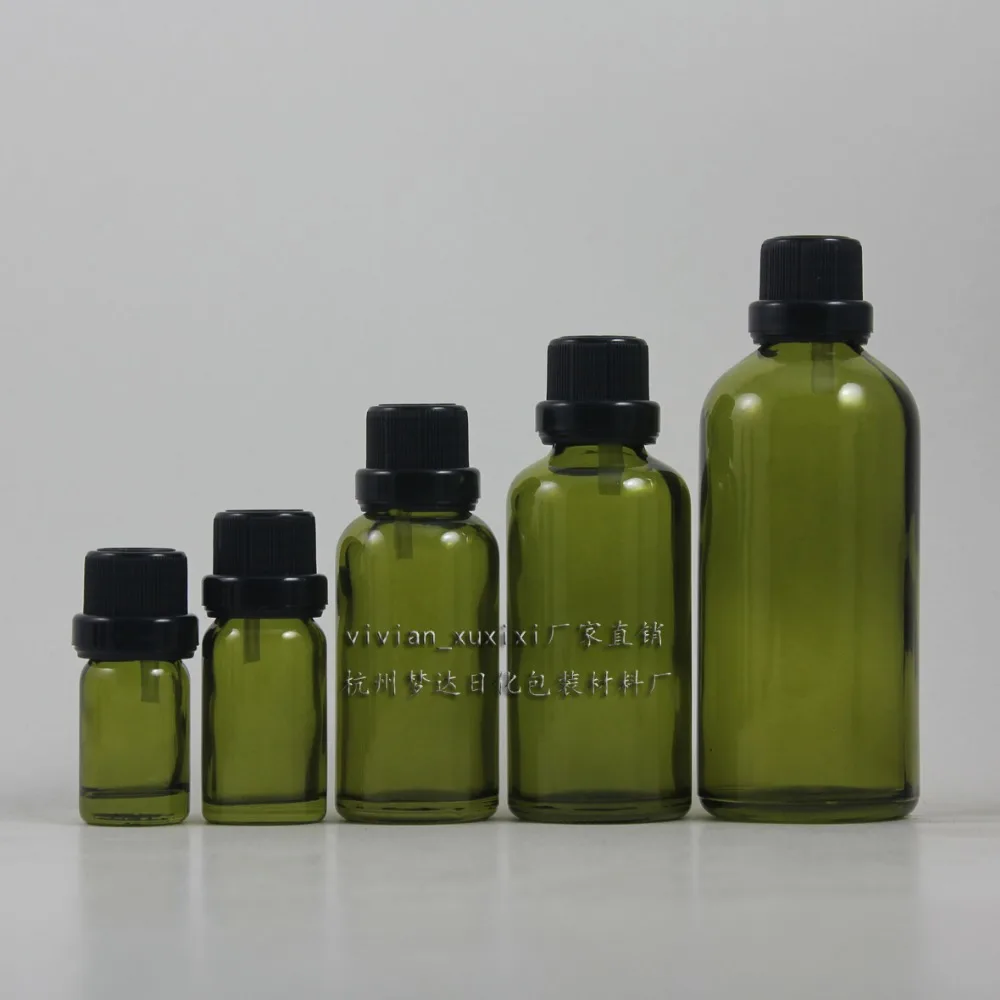 bouteille-en-verre-compte-gouttes-vert-clair-100ml-avec-bouchon-a-vis-anti-vol-noir-recipient-compte-gouttes-bouteille-d'huile-essentielle-recipient-cosmetique