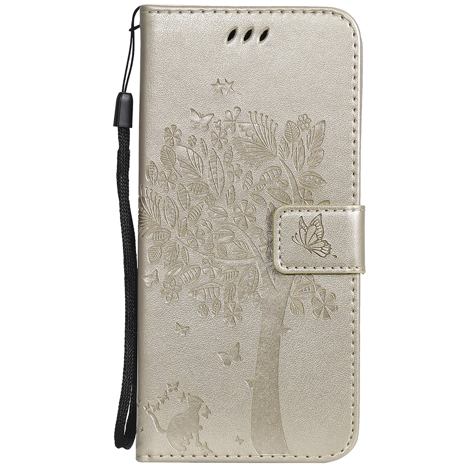 Магнитный чехол-бумажник чехол для телефона для LG G3 G4 G5 G6 мини G7 ThinQ X Мощность 2 3 Q6 плюс Nexus 5X V10 V20 V30 V40 флип-чехол с отделением для кредитных карт - Цвет: Gold