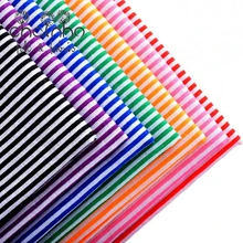 Простые тонкие хлопчатобумажные ткани Лоскутные материалы для шитья стеганые жировые кварталы Тильда Ткань Скрапбукинг 7 шт смешанные полосы шаблон 50*50 см