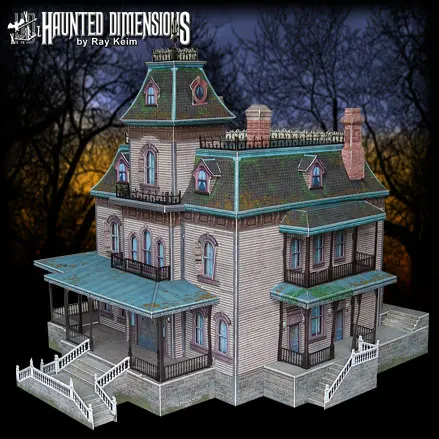 

Ghost House-The Phantom Manor Paper Model