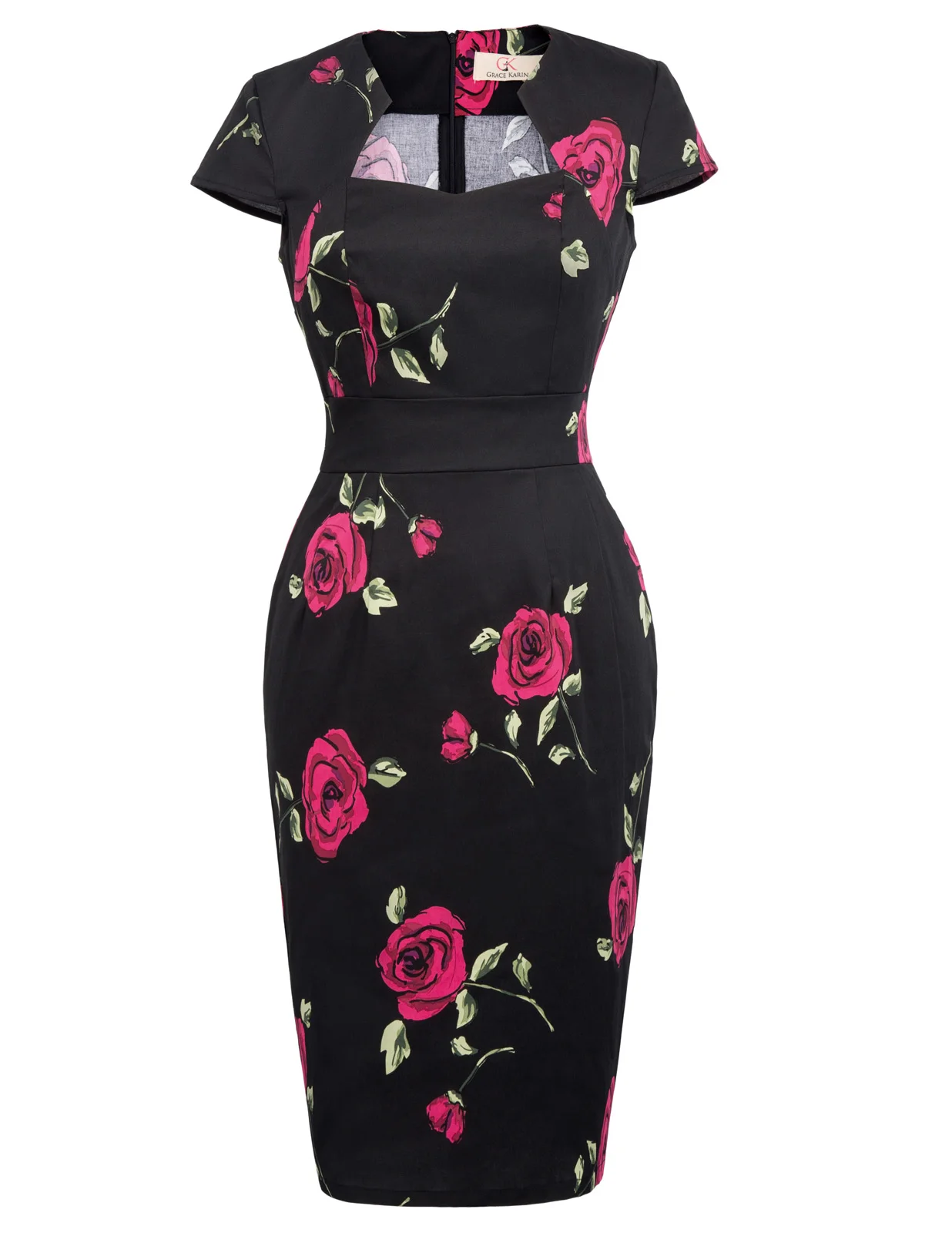 

Gk 1950s Retro Pin Up Swing Wiggle Vintage Dresses Pnecil Bodycon Dress S-xxxl