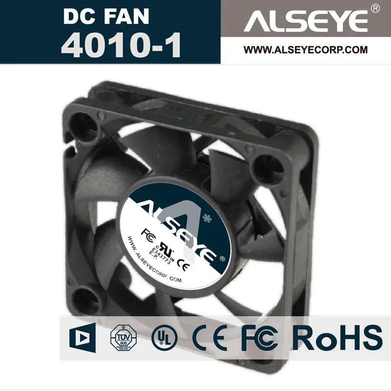 ALSEYE 40mm Cooling Fan 12v 7000RPM 4cm Cooler Fan Hydraulic Bearing