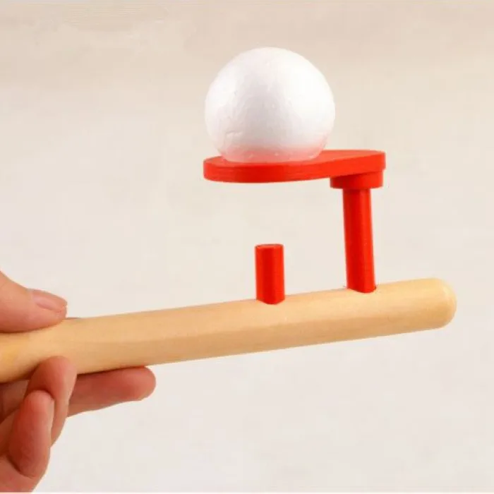 Детские Для мальчиков и девочек деревянный пазл, игрушки для детей выдувной Бал тренировка баланса удар с шариковой ручкой для мальчиков девочек обучающая развивающая игрушка