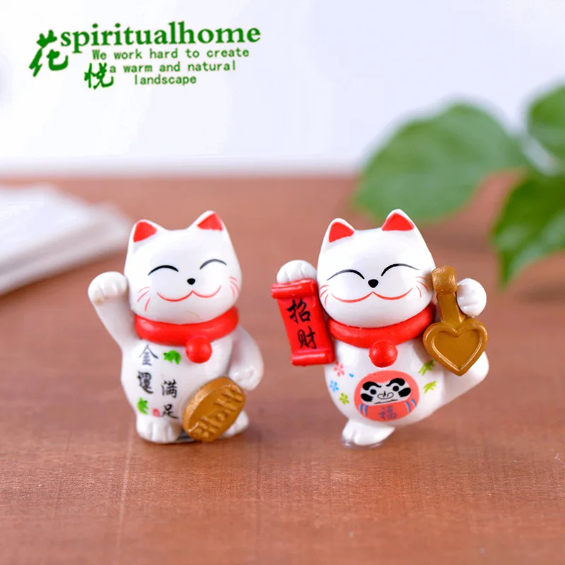 ПВХ Манеки Neko Lucky Cat украшение торта креативный подарок на день рождения автомобиль подвесной Декор