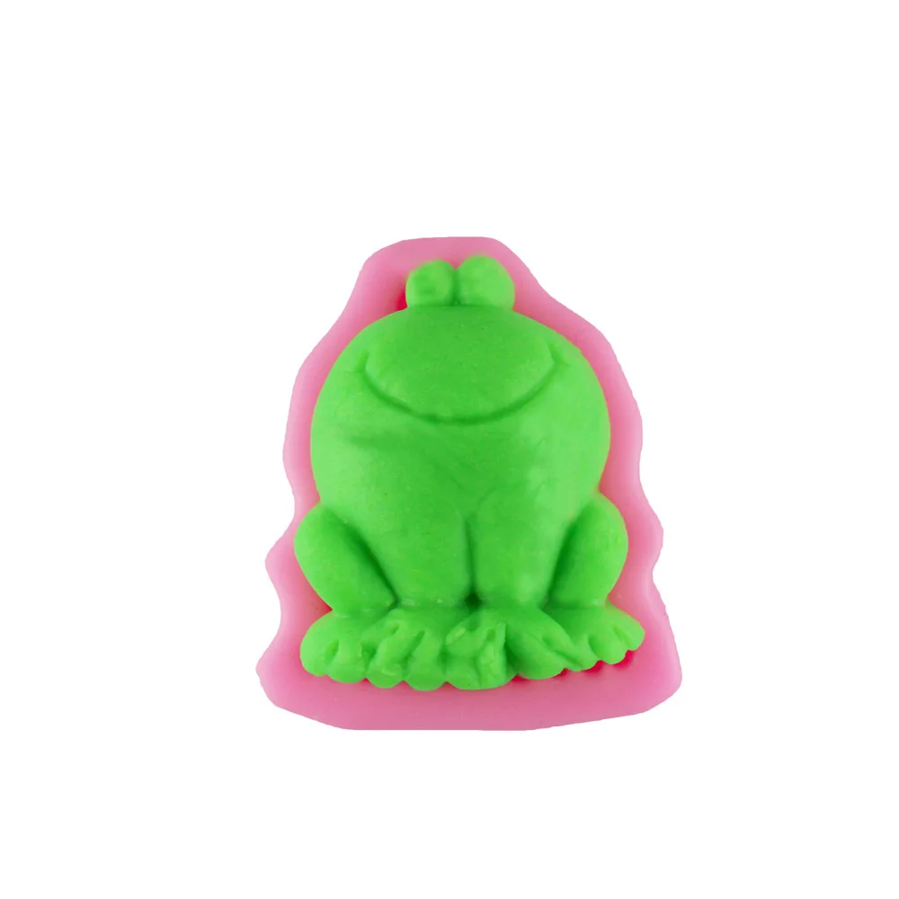 m550 20pcs Frog Cartoon Shaping 3D Molds Silicone Mold Soap Candle