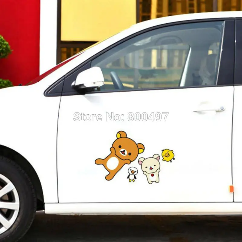 Новейший дизайн наклейки на автомобиль в виде мандарины для Tesla Toyota VW Chevrolet Honda Ford