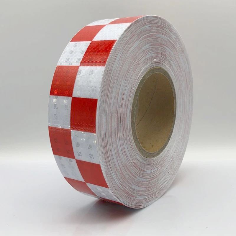 5cmx5m Safety Mark Reflective tape stickers car-styling Self Adhesive Warning Tape Automobiles Motorcycle Reflective Film