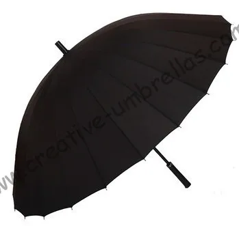 

Business parasol,24 ribs metal umbrellas,creative umbrella,14mm metal shaft and fluted metal long ribs,hand open,