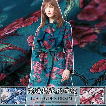 

Custom 108cm wide 19mm silk stretch satin black bottom air color digital inkjet printing cheongsam clothes cloth New 145cm wid