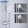 GAPPO Shower Faucets bath shower head bathroom waterfall shower mixer set bathtub shower panel faucet wall mouneted brass tap ► Photo 3/6