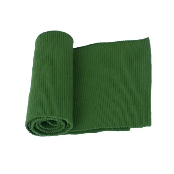 

Autumn Winter Cotton Knit Fabric Cotton Stretch Ribbing Fabric For DIY Sewing Jacket Down's Cuff,Hem,Collar