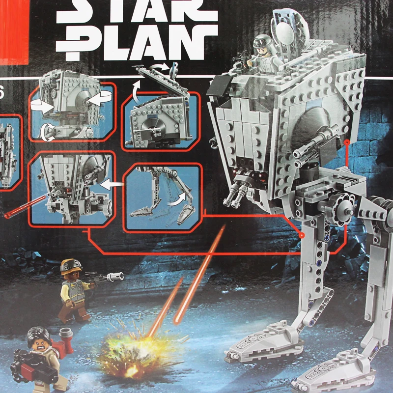 

Star Building bricks Wars Star Series War The Rogue One AT set ST Walker Set Model 464pcs Building Blocks Toys