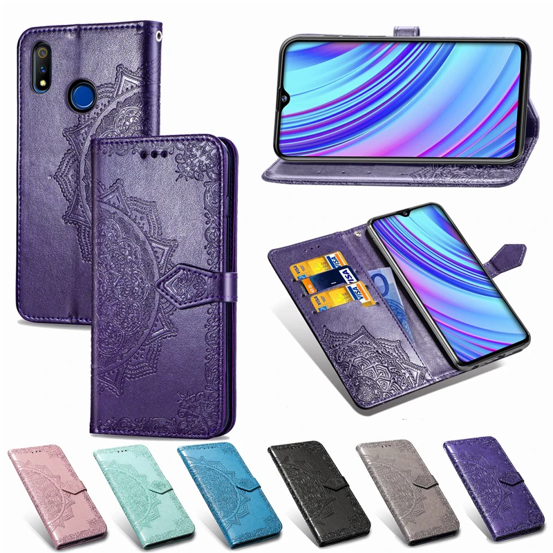 Кожаный чехол-книжка чехол для OPPO A1 A3 A3S A5 A7 A9 F5 F7 F9 F11 Pro Realme 3 5 Pro с собачкой, 10X2 Z кошелек для карт из искусственной кожи чехол