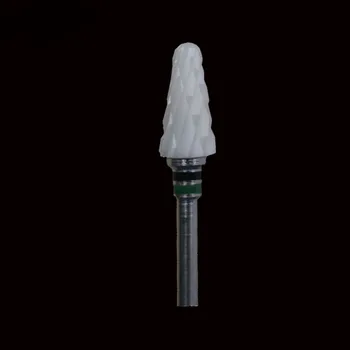 

Conical Shape- White Zirconia Ceramic Dental Lab Burs - Cross Cut