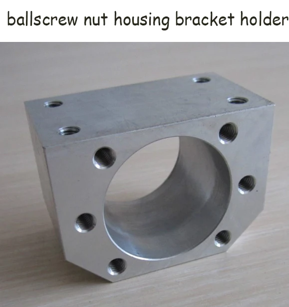 

Free shipping aluminium alloy ballscrew nut housing bracket holder fit for SFU1605 SFU1610 ball screw