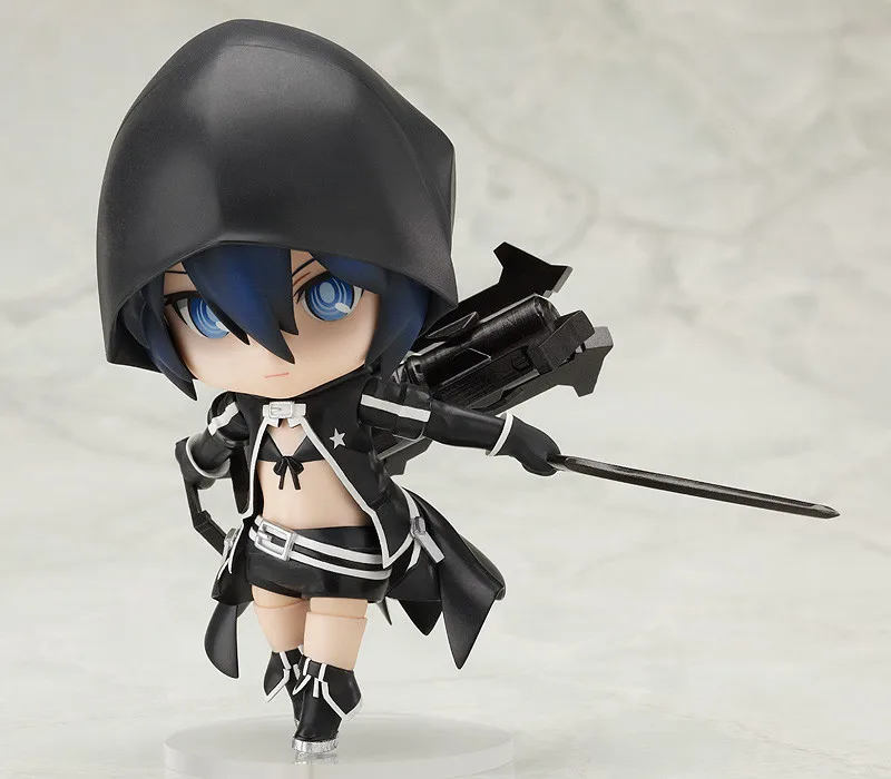 

Anime Figure 10 CM Nendoroid Cute Q version BLACK ROCK SHOOTER Mato Kuroi movable PVC Action Figure Collectible Toy Model
