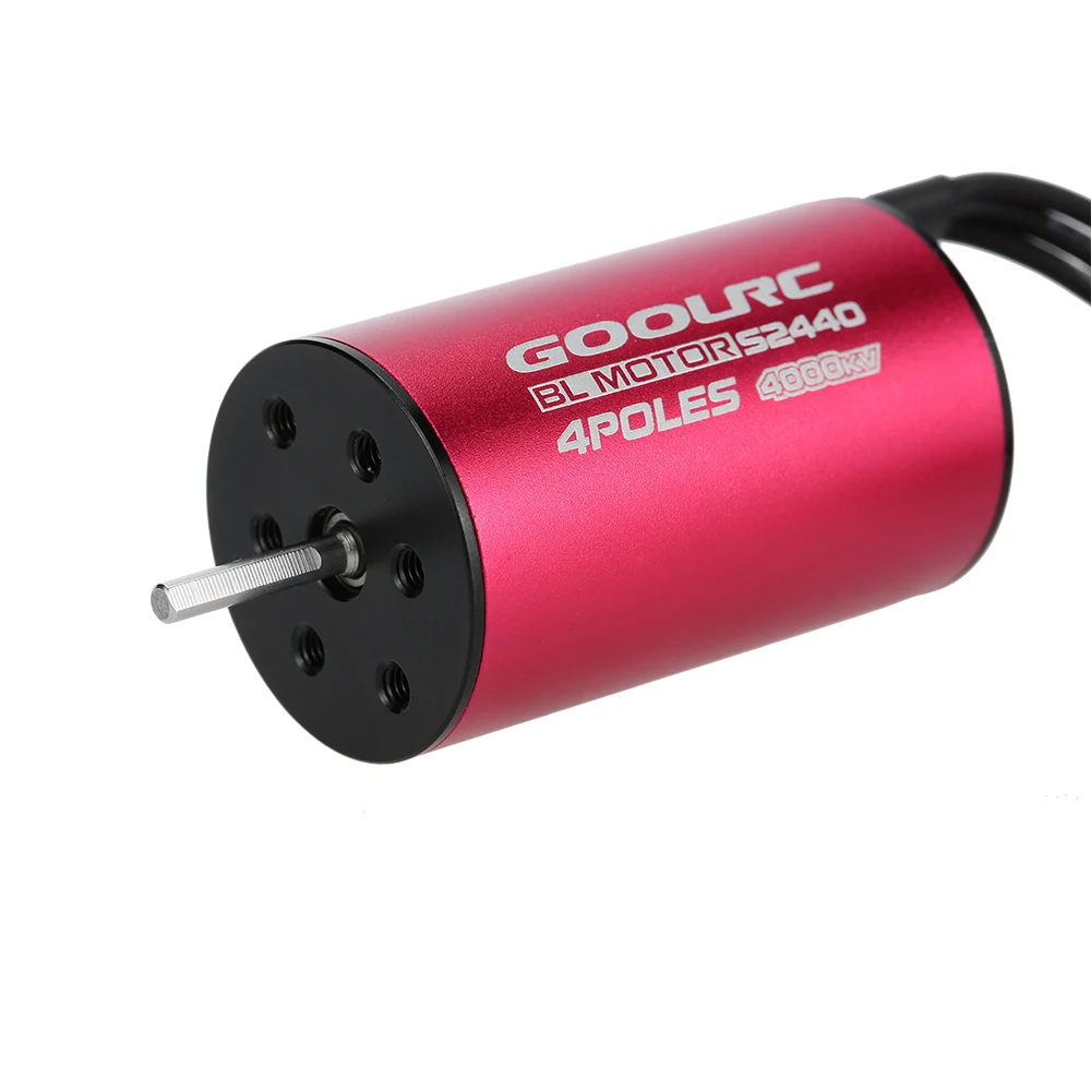 GoolRC S2440 4000KV бесщеточный двигатель S-35A ESC с 3,5 кг сервопривод обновленный бесщеточный комбо набор для 1/16 RC автомобиль грузовик