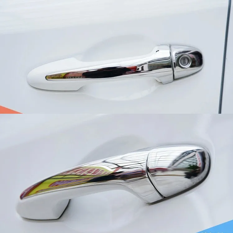 chrome door handle cover for toyota RAV4 2013 UP (3)