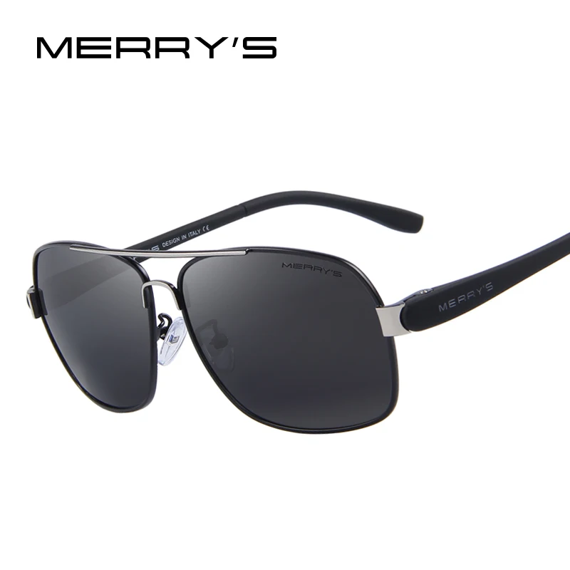 

MERRY'S Men's TR90 Fashion Sunglasses Polarized Color Mirror Lens Eyewear Accessories Driving Sun Glasses S'8501