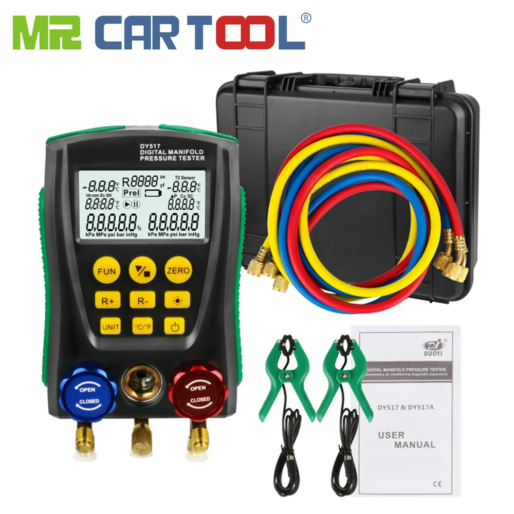 Discount Up to 50 Refrigerantion Digital Manifold Gauge Meter HVAC