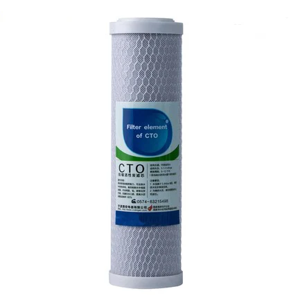 water filter cto purifier activated household coconut shell carbon pure core inch