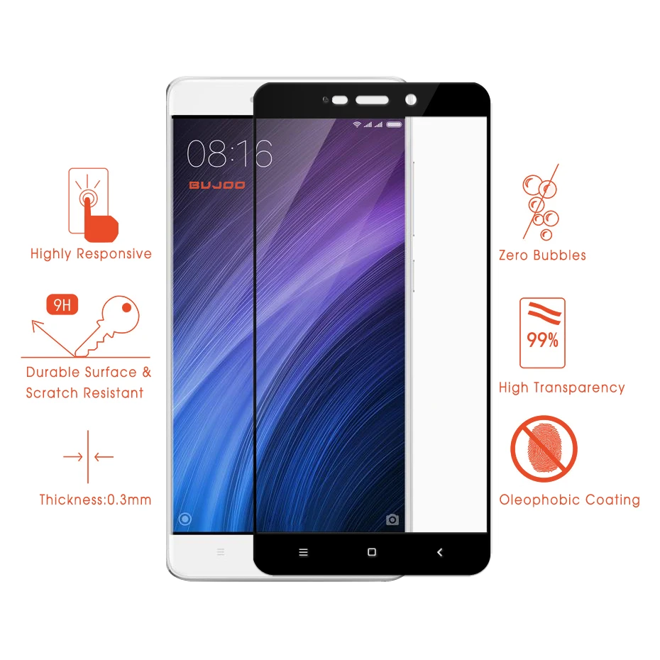 tempered glass for xiaomi redmi 4 (2)