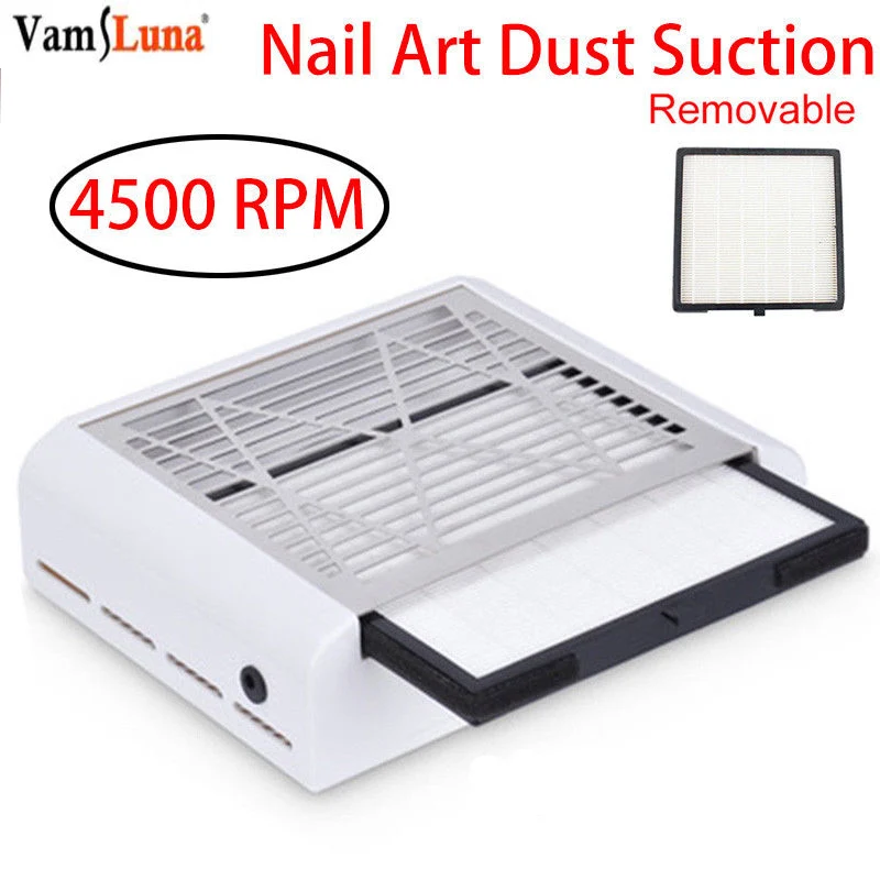 Пылесос для маникюра Nail Dust Collector 40W