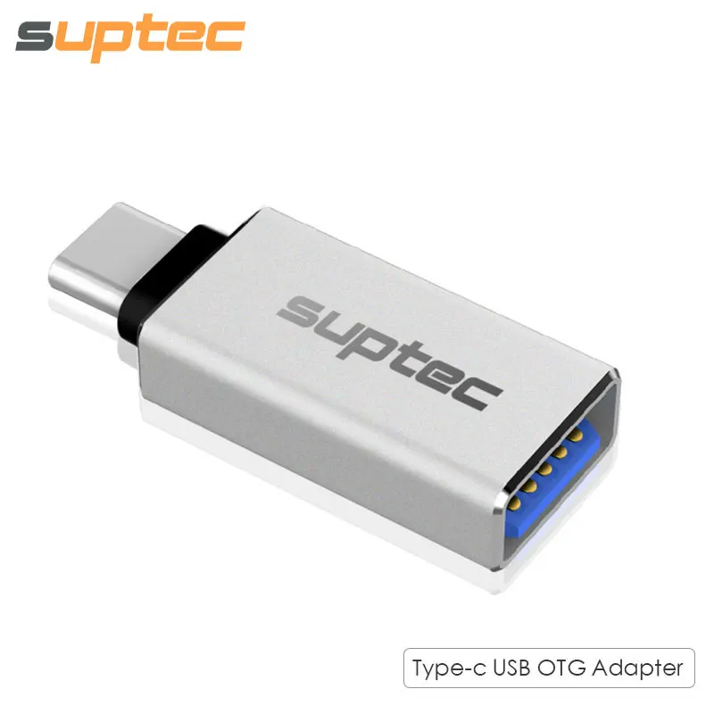 Suptec Тип USB C мужчина к 3.0 c OTG адаптер конвертер разъем для MacBook Samsung S8 oneplus 3 Huawei P10