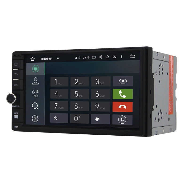 Perfect KSAOTU 7" DAB+ 4G Android 8.0 Car DVD Player SD GPS for Universal cars 4