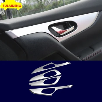

4pcs For Nissan Qashqai 2016-2018 ABS Matte Inner door handle Frame Cover Trim Car Styling Accessories