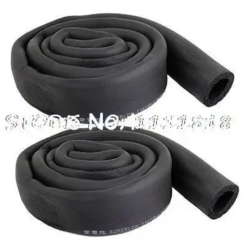 

2 Pcs Air Conditioner Foam Thermal Insulation Pipe Protecting Black