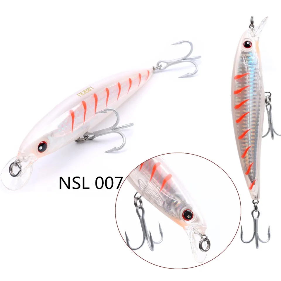 NOEBY 140 мм/39 г Приманка Minnow искусственная Франция VMC Крючки плавающие 0 8 м/0 2 5 м