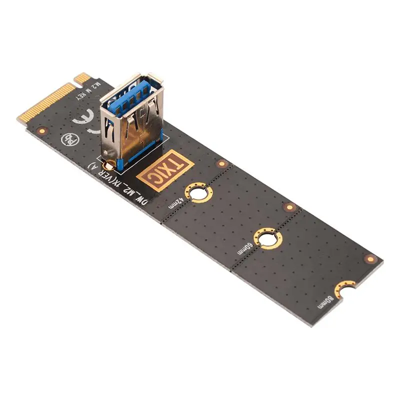 AMZDEAL New NGFF M.2 Slot To USB3.0 PCI E Express Riser Card Converter