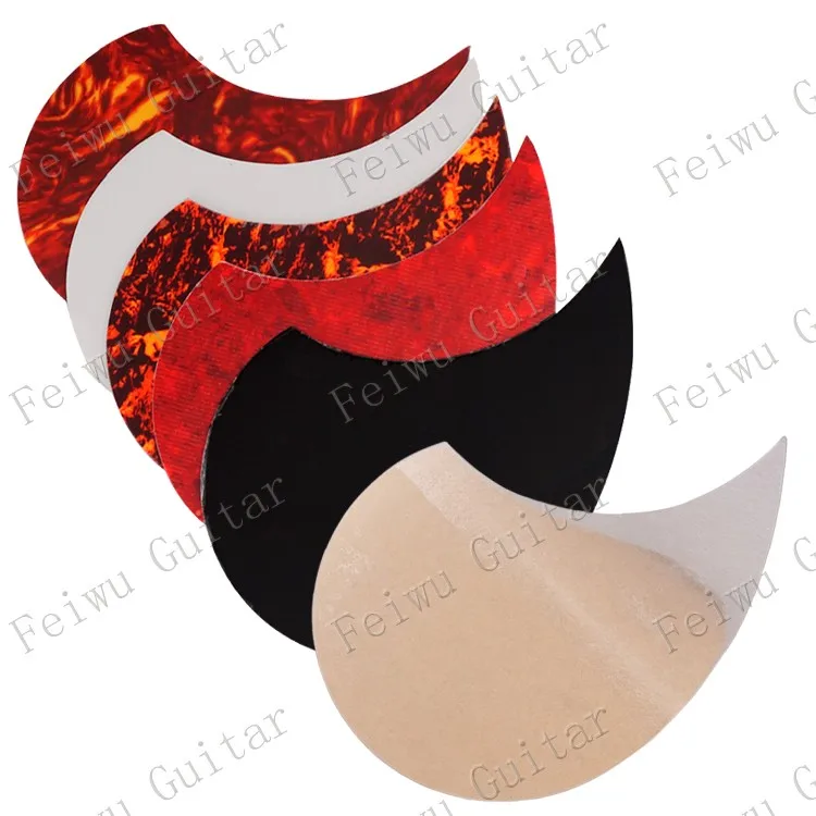 

1 Pcs Comma Shape Pickguard Pick Guard Anti-scratch Plate for 36" Acoustic Guitar