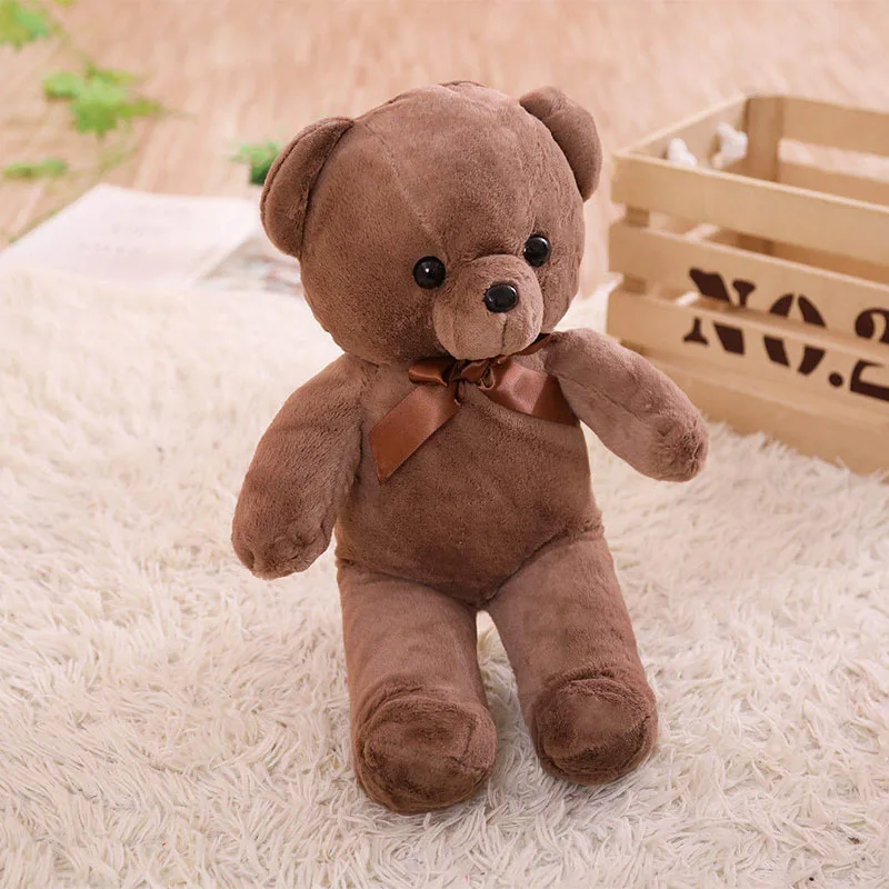 40 см милые Объятия Медведь чучело Плюшевые игрушки куклы, плюшевый медведь, куклы, мальчик и девочка игрушки, подарок на день рождения, рождественские подарки