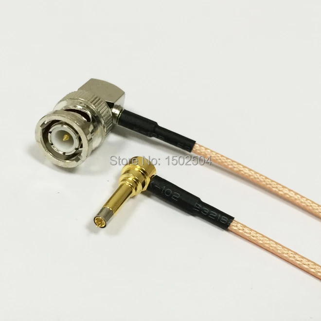 

New  BNC  Male Plug Right Angle  Connector Switch MS156  Right Angle  Convertor  RG316 Wholesale  Fast Ship 15CM 6" Adapter