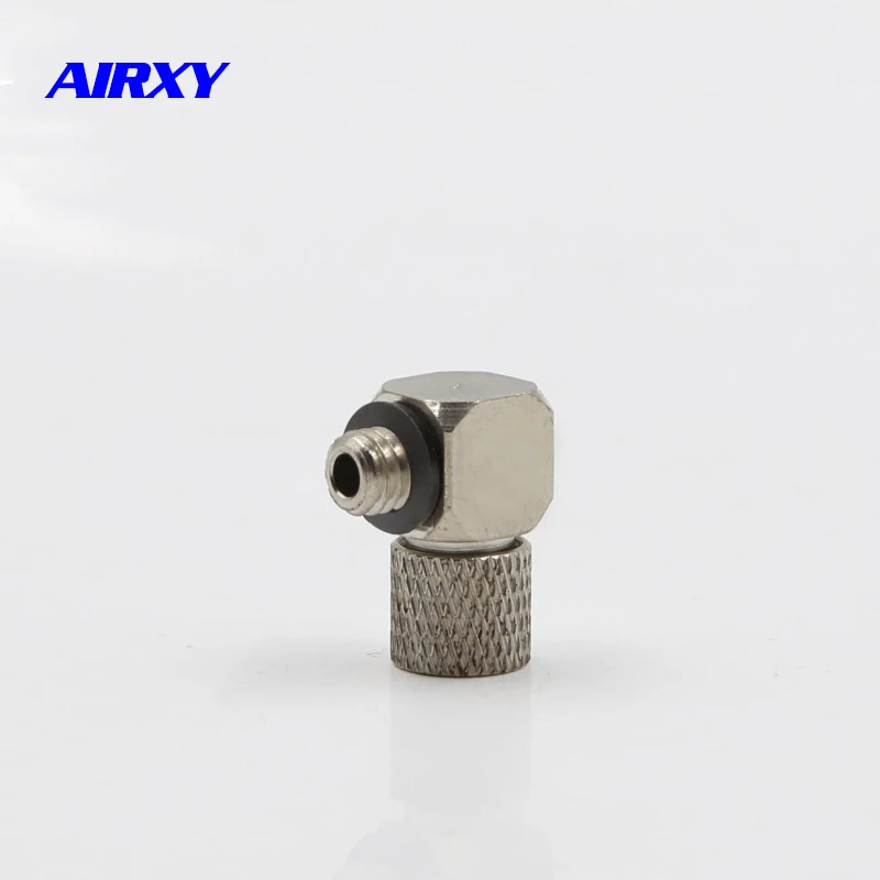 

10pcs Miniature Fittings M-3HL-4 M-4HL-6 PL Male Thread M3/M4/M5/M6 - Tube 4mm/6mm Elbow Pneumatic Pipe Air Hose Quick Fitting