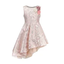 Новинка; сезон осень-зима; детская одежда Модное детское платье для малышей, платье принцессы для девочек для вечерние и свадебное платье От 3 до 12 лет