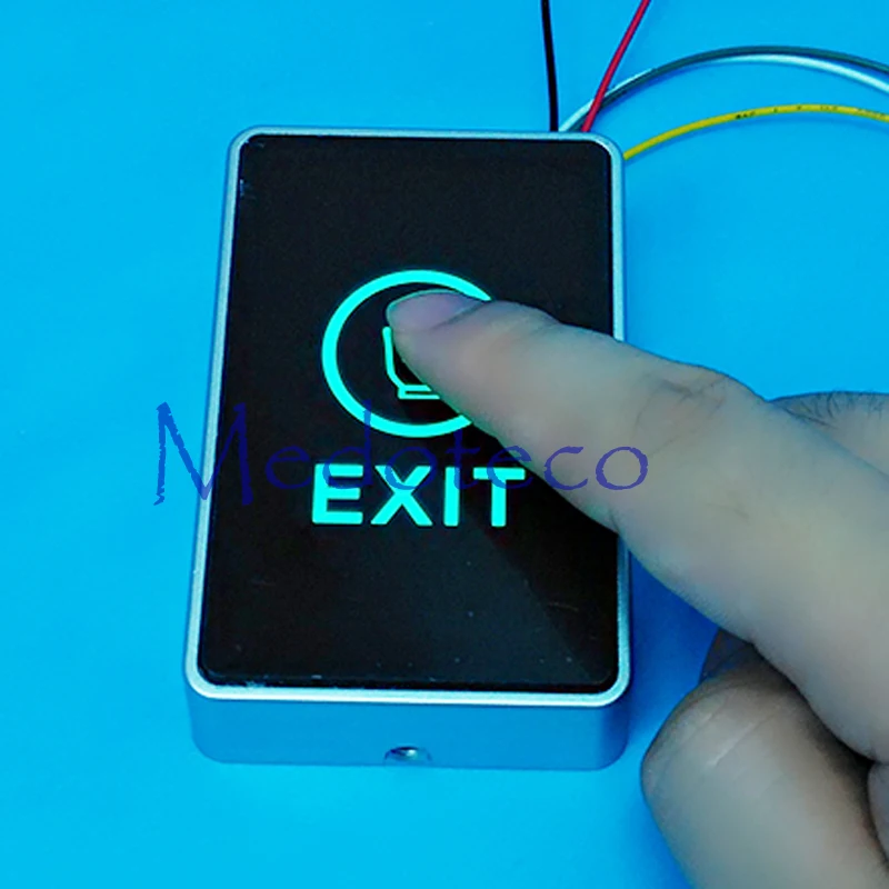 Slim Access Control Touch Exit Button NC/NO/COM Touch switch finger Touch release door open button exit switch touch exit button Slim Access Control Touch Exit Button NC/NO/COM Touch switch finger Touch release door open button exit switch touch exit button