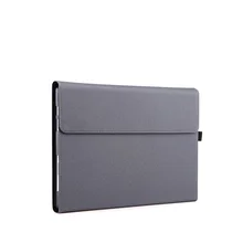 Premium PU Leather Tablet Cover Case For Surface Pro 4 12.3 Folio Stand Cover with Stylus Holder Sleeve For Microsoft Pro 4