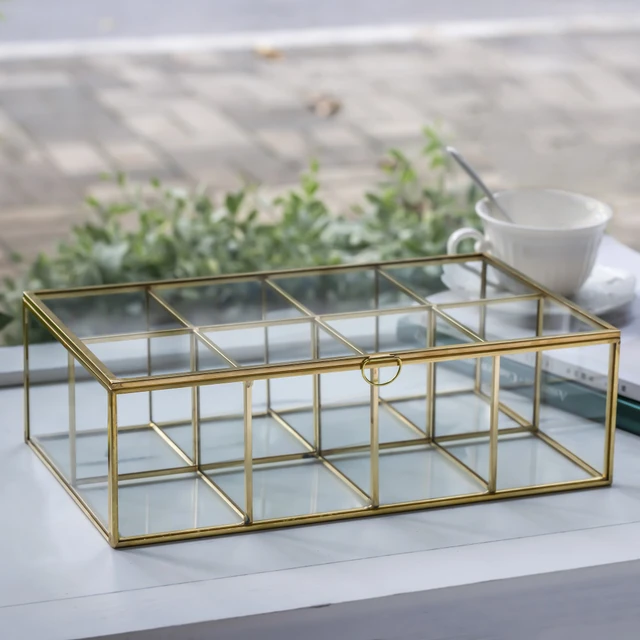 Transparent Tea Box Transparent Tea  Acrylic Multi-function Box - Tea Bag  Organizer - Aliexpress